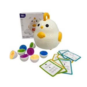 Gallina Puzzles de Huevo Didáctico 18 Meses +