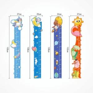 Sticker Regla Infantil Medidora Diseño Colorido