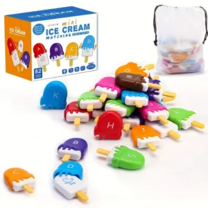 Juguetes Montessori 15 Juego de Clasificación – Paletas de Helado