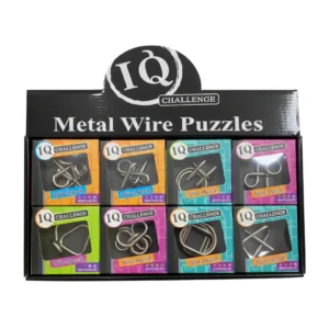 IQ Challenge Metal Wire Puzzles