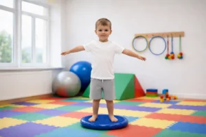 Juguetes sensoriales para niños con autismo: cómo elegir 2 cojín bosu