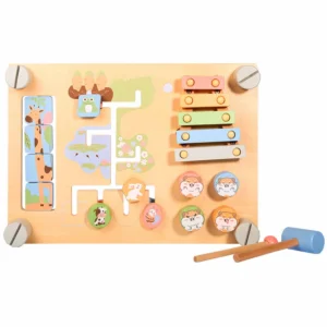 Juguetes Montessori 7 Tablero Sensorial de Madera Montessori