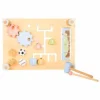 Tablero Sensorial de Madera Montessori
