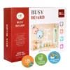 Tablero Sensorial de Madera Montessori