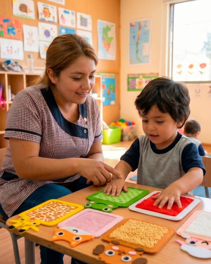 Beneficios de los juguetes sensoriales para la estimulación temprana en casa 3 Pelotas, cubos y mordedores sensoriales para bebés.