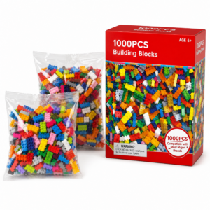 Set 1000 Piezas de Bloques de Construcción