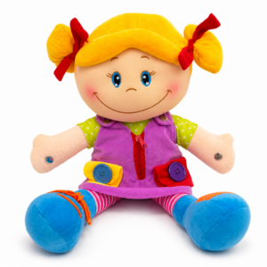 Muñeca Interactiva Multilingüe con Sonidos