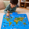 Mapa Mundi Infantil Educativo